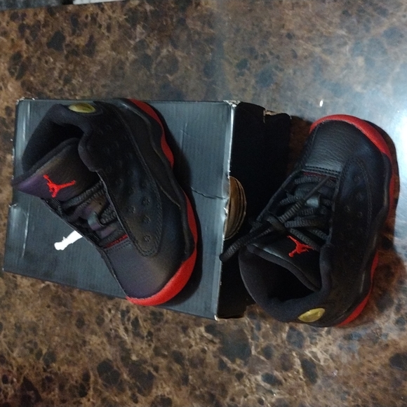 Kids Jordans Sale 🤑Air Jordan 13 Retro BT Dirty Bred Toddler size 5 Shoes - Picture 6 of 10